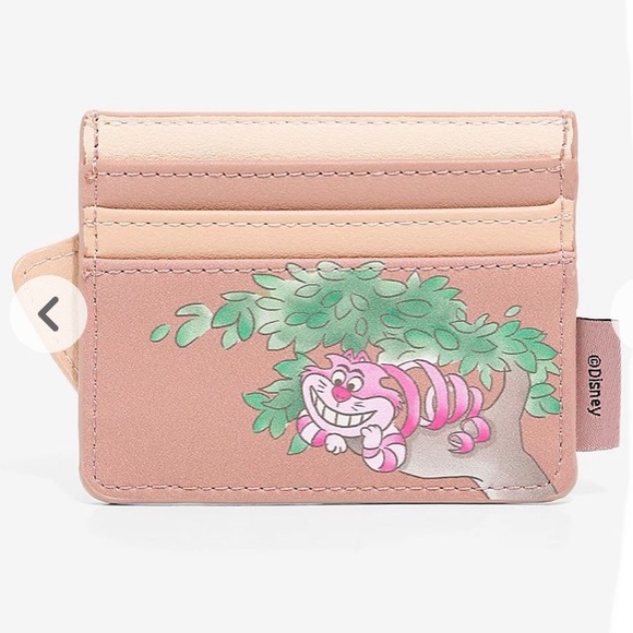 DANIELLE NICOLE LOUNGEFLY DISNEY ALICE IN WONDERLAND MINI BACKPACK CARDHOLDER +! - Picture 10 of 15